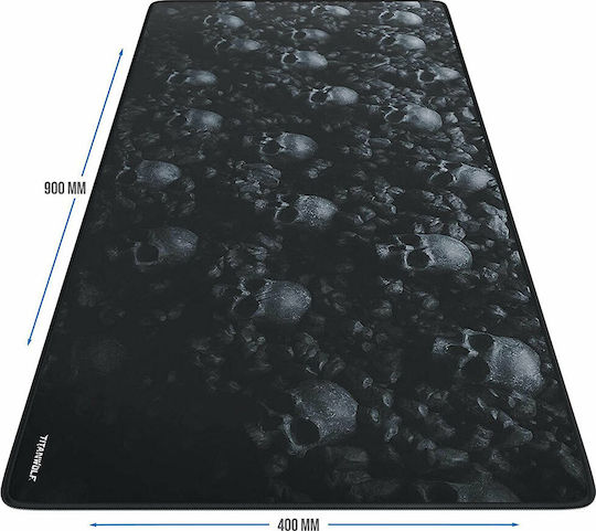 CSL Titanwolf Гейминг Мишка Подложка XXL 900мм Skull