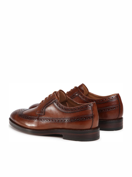 Oliver Wing Men's Leather Oxfords Brown