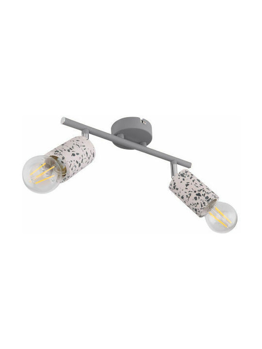 Globo Lighting Edmund Modern Metal Ceiling Light with Socket E27 Gray