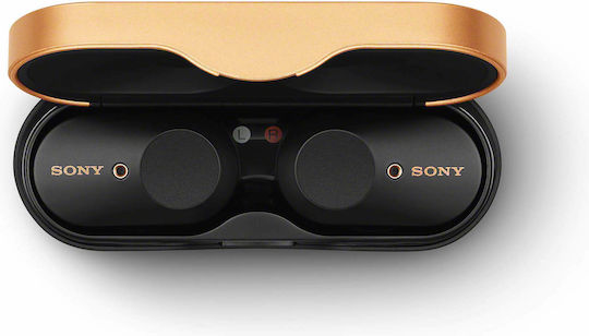 Sony WF-1000XM3 In-ear Bluetooth Handsfree Ακουστικά με Θήκη Φόρτισης Μαύρα