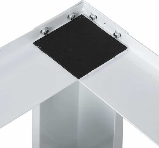vidaXL 51195 51195 Base For Washer/Dryer made of Stainless Steel with Drawer 127x54.5εκ. 1pcs