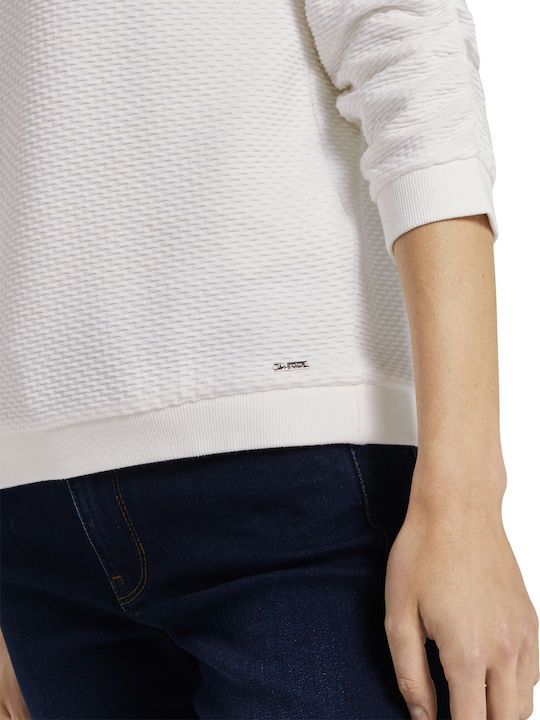 Women's Blouse Cotton with 3/4 Sleeve White
