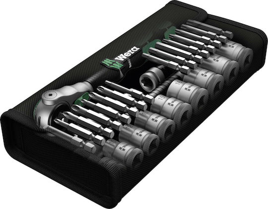 Wera 8100 SB 6 Zyklop Set Ratchet 3\8" 29pcs 05004046001