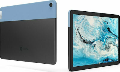Lenovo Chromebook Duet (US Keyboard) 10.1" Таблет с WiFi (4ГБ/128ГБ) Ice Blue + Iron Grey