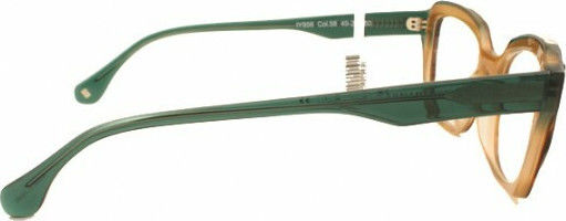 Iyoko Inyake Weiblich Kunststoff Brillenrahmen Braun IY856 58