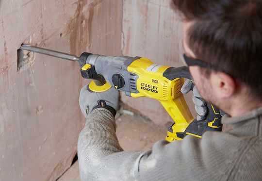 Stanley Κρουστικό Σκαπτικό Πιστολέτο Μπαταρίας Brushless 18V 2x4Ah με Υποδοχή SDS Plus