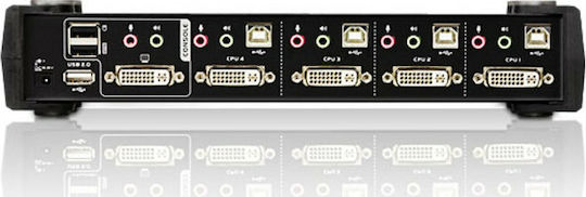 Aten 4-Port USB DVI/Audio KVMP