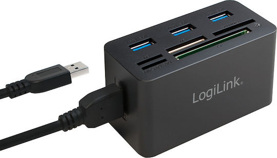 LogiLink Card Reader USB 3.0 για SD/microSD/MemoryStick/CompactFlash