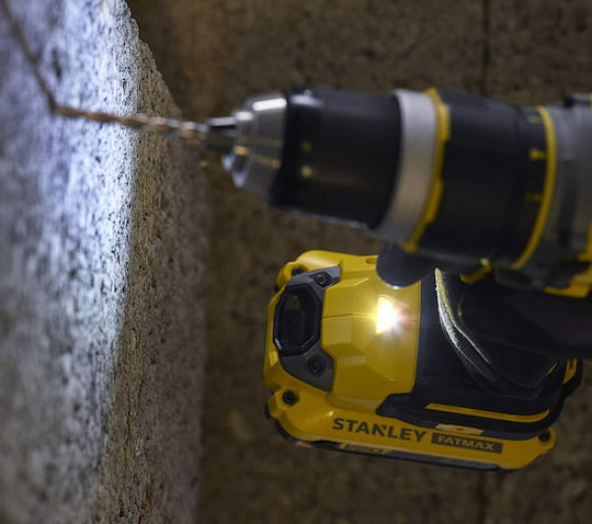 Stanley Fatmax Κρουστικό Δραπανοκατσάβιδο Μπαταρίας Brushless 18V 2x2Ah