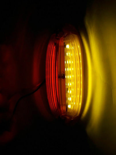 Truck Volume Lights 1pcs 12 / 24V - Multicolour BK63RY