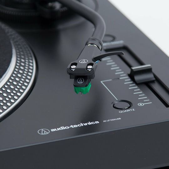 Audio Technica AT-LP120XUSB Πικάπ με Direct Drive και Προενίσχυση Μαύρο