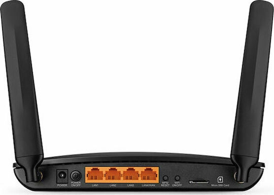 TP-LINK TL-MR6400 v5 Wireless 4G Router Wi‑Fi 4 with 3 Ports