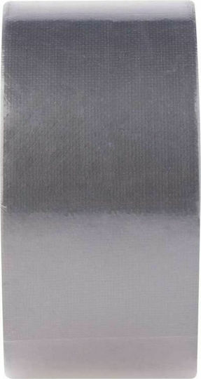 Emos Izotape Αυτοκόλλητη Υφασμάτινη Ταινία Ασημί 10mx48mm