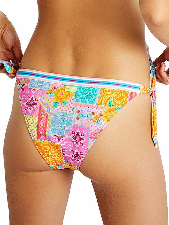Banana Moon Caoca Patchwork Bikini Slip Floral