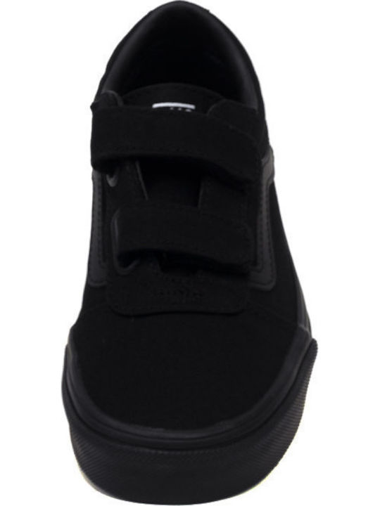 Ward Kids Sneakers with Scratch Black