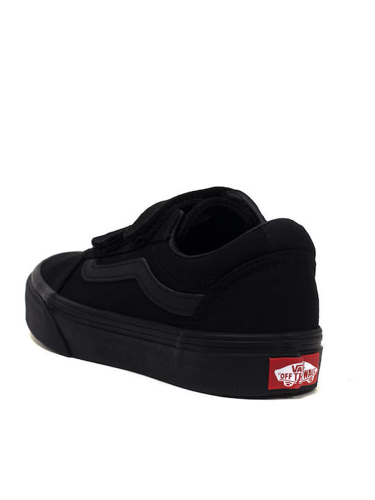 Ward Kids Sneakers with Scratch Black