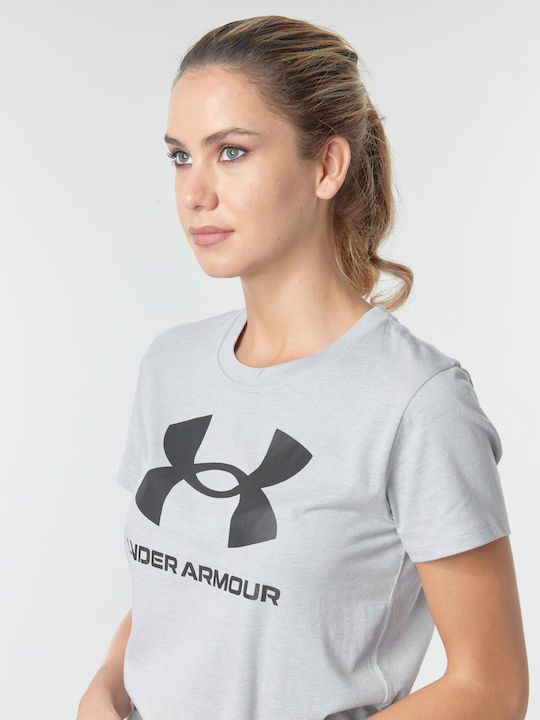 Sportstyle Graphic Women's Athletic T-shirt Gray