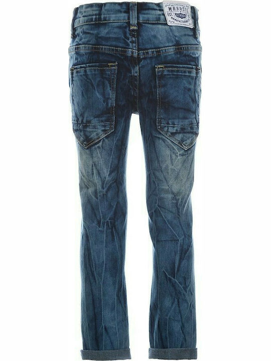 Marasil Kids Denim Trousers Blue