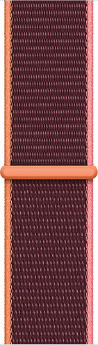 Apple Watch SE Cellular Aluminium 40mm Αδιάβροχο με eSIM και Παλμογράφο (Gold & Plum Sport Loop)