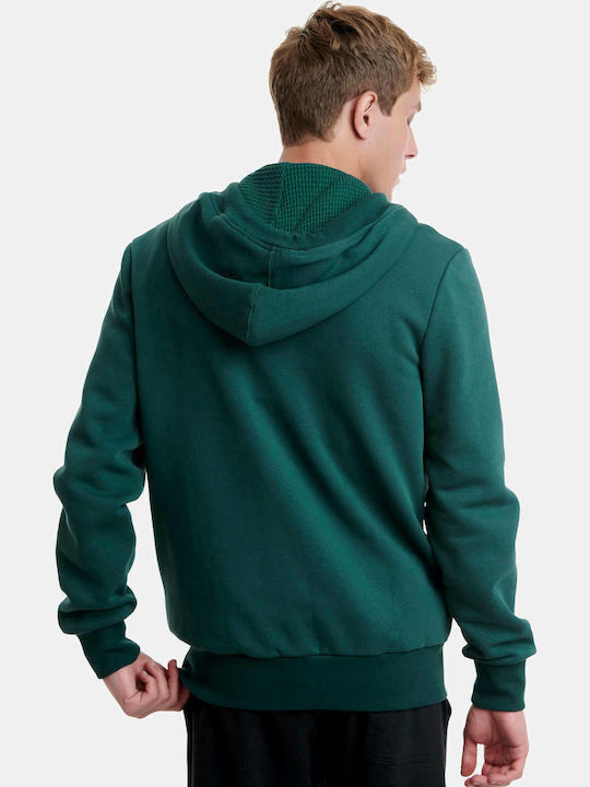 BodyTalk Herren Sweatshirt Jacke mit Kapuze und Taschen Lizard