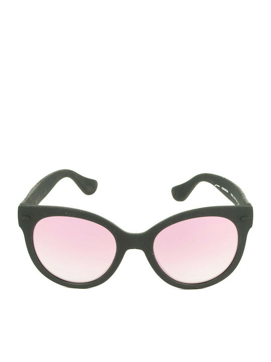 Havaianas Noronha/S Women's Sunglasses with Black Plastic Frame and Pink Mirror Lens NORONHA/S 7RM/VQ