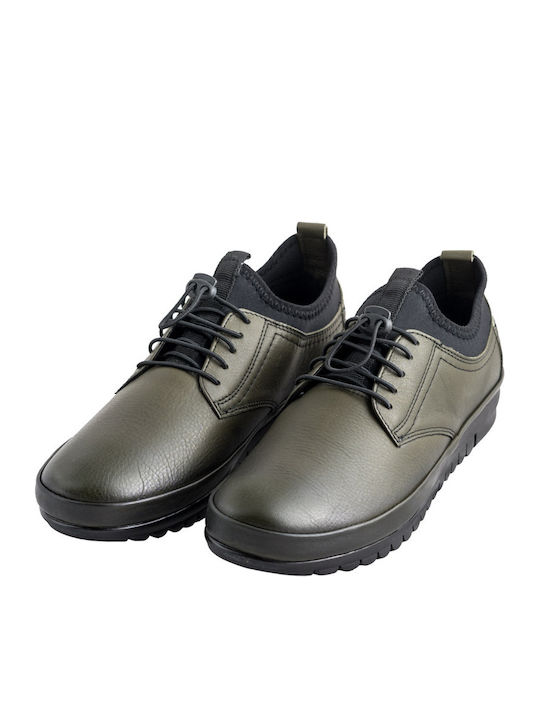 Safe Step Anatomical Sneakers Khaki