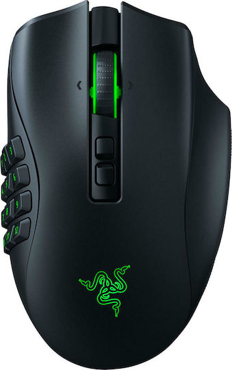 Razer Naga Pro Безжична RGB Геймърска Мишка 20000 DPI Черен