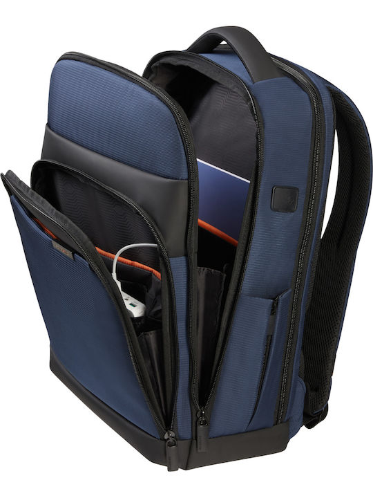 Samsonite Mysight Τσάντα Πλάτης για Laptop 14.1" με Θύρα USB σε Μπλε χρώμα