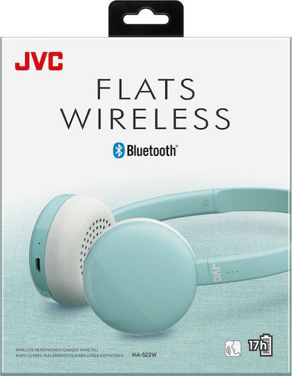 JVC HA-S22W Безжични Bluetooth На ухото Слушалки с 17 часа Работа Тюркоазен HA-S22W-Z