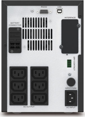 APC Easy UPS SMV 750VA Line-Interactive 525W with 6 IEC Power Plugs