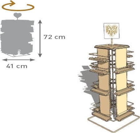 Djeco Σταντ Προβολής Προϊόντων Lovely Paper