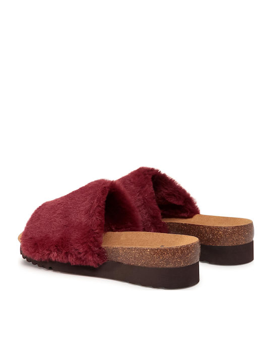Willow Women's Flat Sandals Anatomic in Red Color
