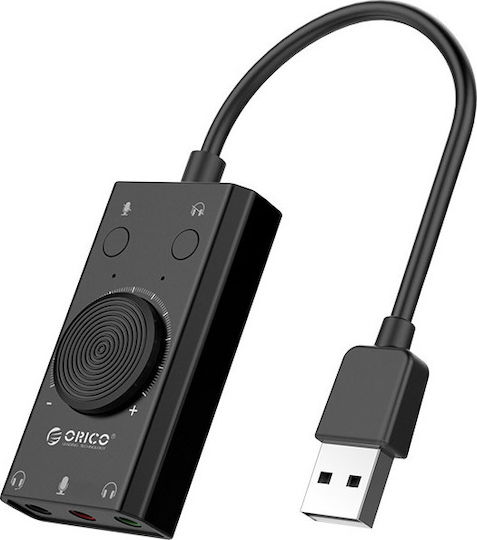 Orico SC2 Εξωτερική USB Κάρτα Ήχου 2.0