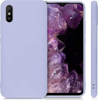 KWmobile Umschlag Rückseite Silikon Lila (Redmi 9A / 9AT) 52847.139