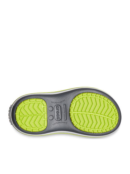 Crocband Kids Snow Boots Gray