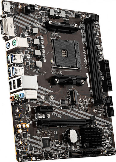 MSI A520M-A PRO Placă de bază Micro ATX cu AMD AM4 Socket