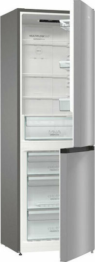 Gorenje Kühl-Gefrierkombination 300Es Total NoFrost H185xB60xT59.2cm. Inox NRK6191ES4