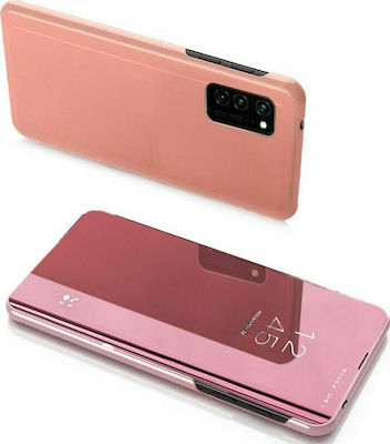 Hurtel Clear View Plastic Book Rose Gold (Galaxy Note 20)