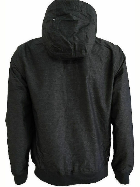 Winter Jacket Bomber Waterproof and Windproof Gray