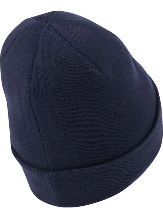 SWOOSH Beanie Beanie Knitted in Navy Blue color