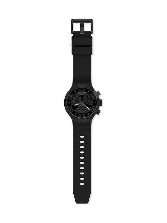 Swatch Ρολόι Μπαταρίας με Καουτσούκ Λουράκι