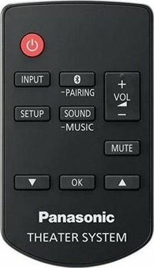 Panasonic SC-HTB400 Саундбар 2.1 Bluetooth и HDMI 160W с Дистанционно Черен