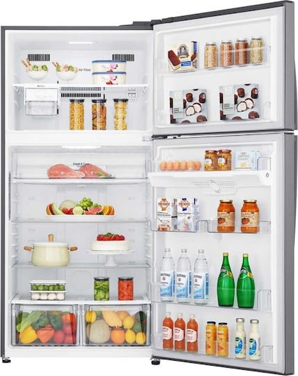 LG Frigider cu două uși 592lt Total NoFrost Î184xL86xA73cm. Inox GTB916PZHYD