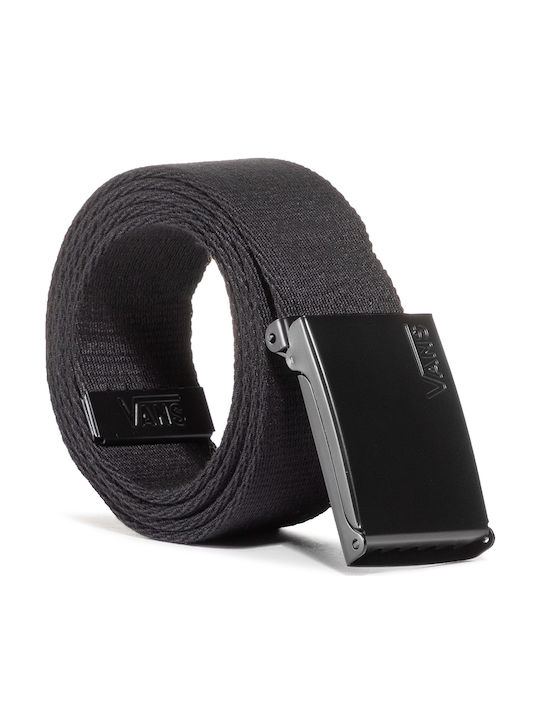 Depster Web Wide Men's Belt Fabric Webbing Belt Black