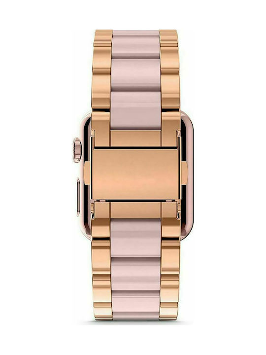 Tech-Protect Modern Stainless Steel Watch Bracelet Curea Oțel inoxidabil Pearl (Apple Watch 38/40/41mm)