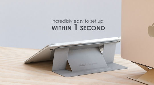 Allocacoc Moft Stand for Laptop up to 15.6" Rose Gold