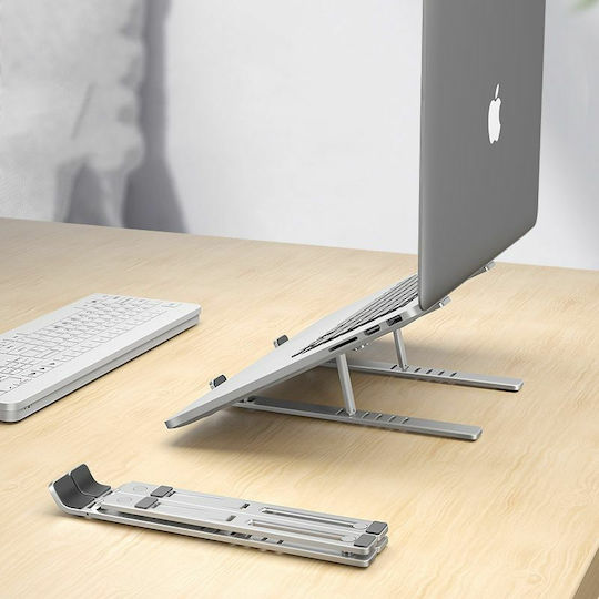 Tech-Protect Alustand Stand for Laptop up to 16" Silver