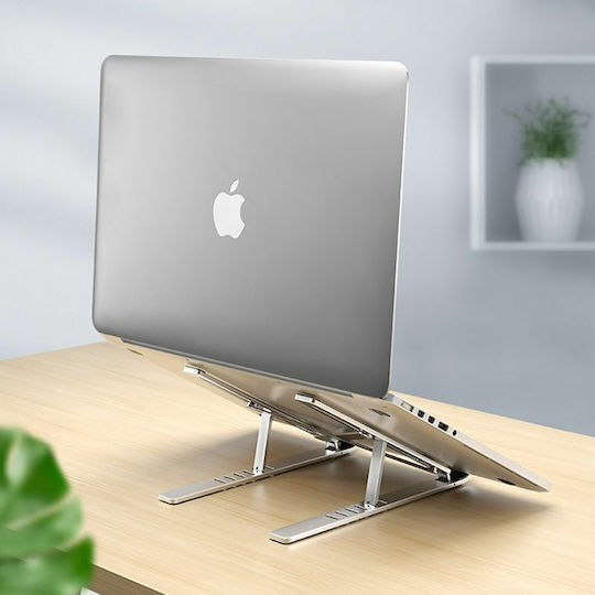 Tech-Protect Alustand Stand for Laptop up to 16" Silver