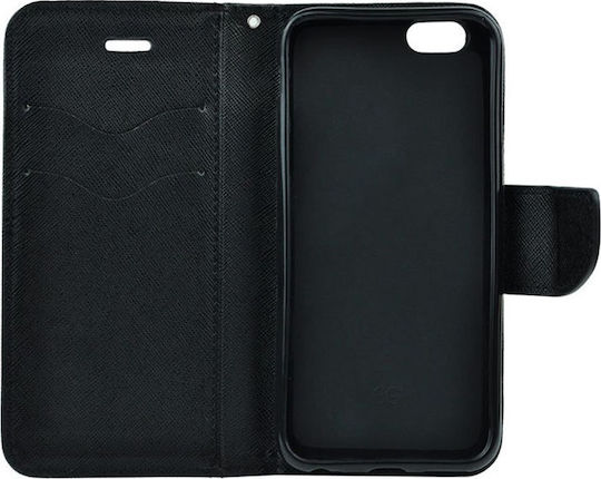 Fancy Wallet Δερματίνης Μαύρο (Huawei P30 Pro)