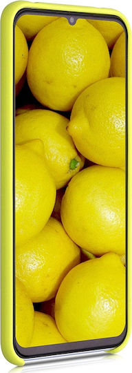 KWmobile Soft Flexible Rubber Back Cover Silicone Yellow (Xiaomi Mi 10 Lite)